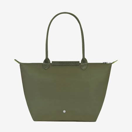 Longchamp Tote MEDIUM - Forest Green (WITH BRAND LOGO)