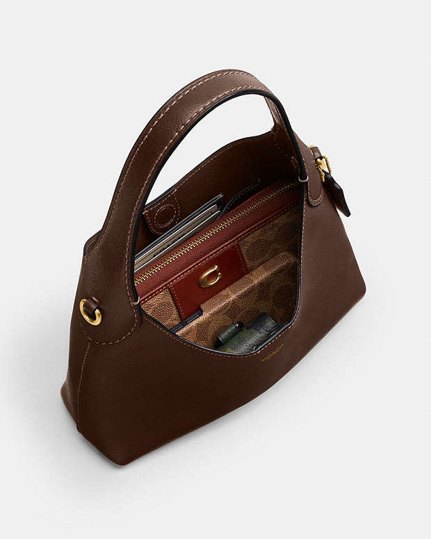 Coach Brooklyn Shoulder Bag 23 Maple