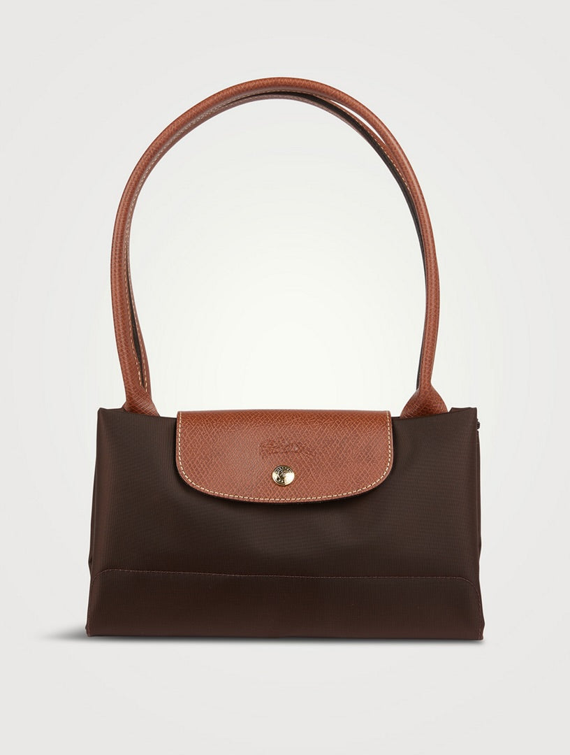 Longchamp Tote Large - Ebony Brown (WITH BRAND LOGO)