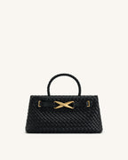 Elora Woven Bag - Black