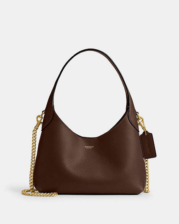 Coach Brooklyn Shoulder Bag 23 Maple