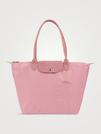 Longchamp Tote Large - Marshmallow Pink (WITH BRAND LOGO)