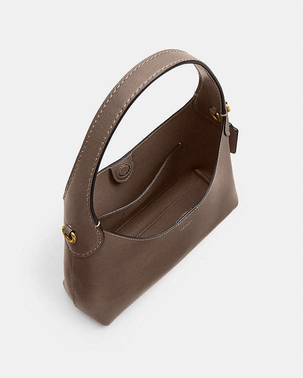 Coach Brooklyn Shoulder Bag 23 Dark stone