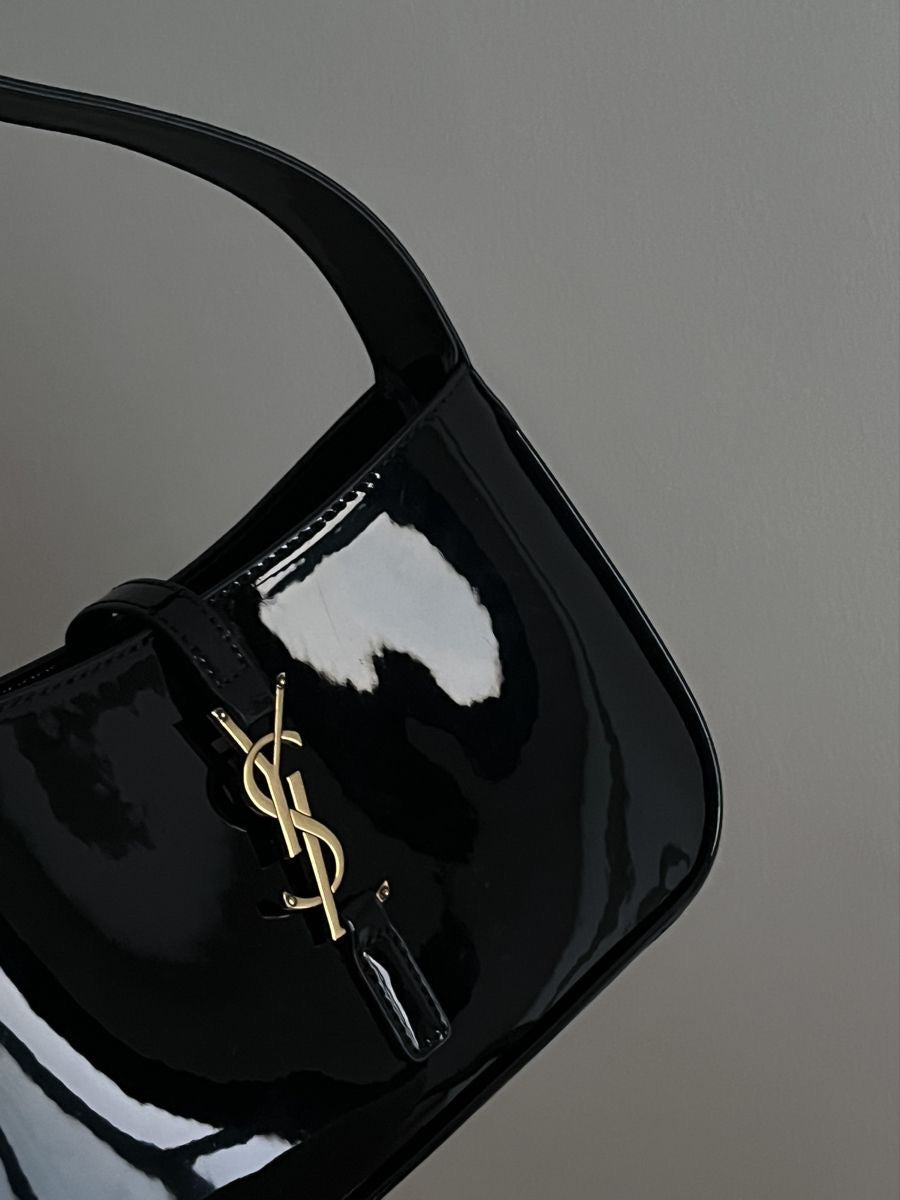 Ysl mini IN PATENT LEATHER
BLACK