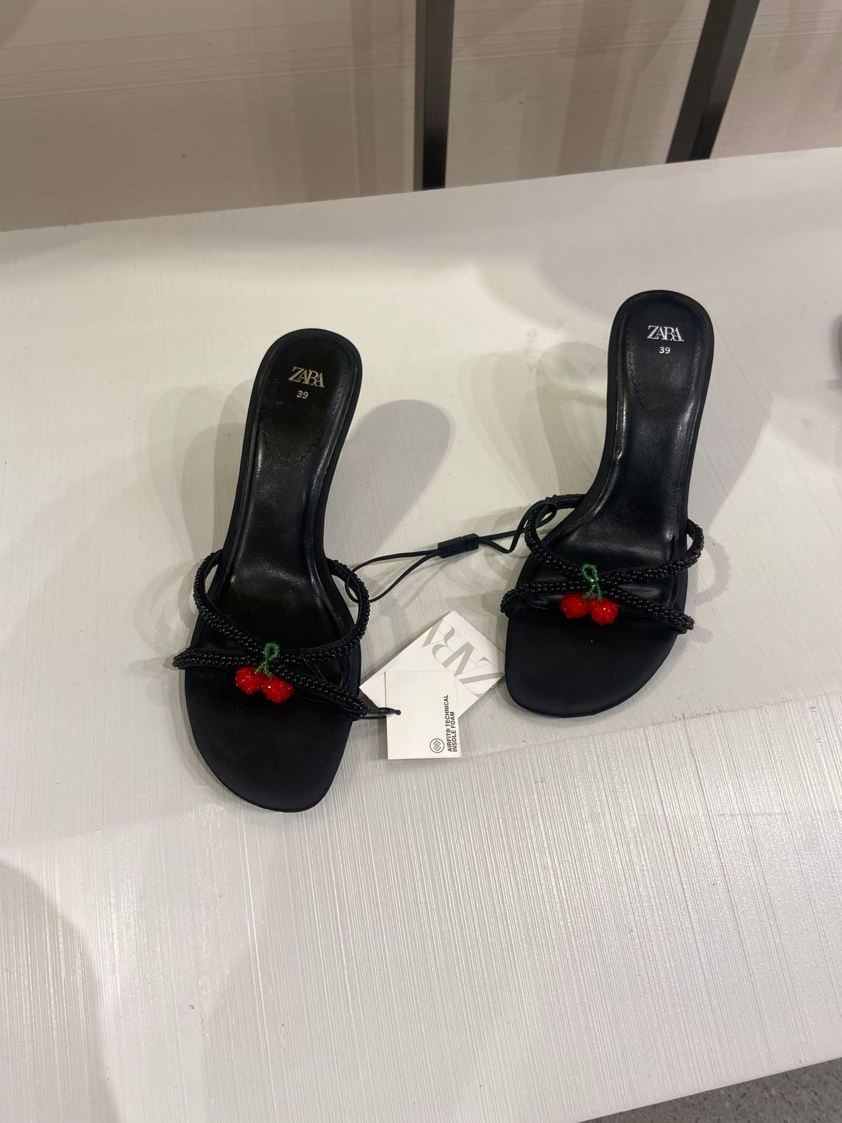 ZARA cherry 🍒 heels