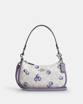 Teri Shoulder Bag With blueberry Print