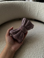 Rhinestone Bow lavender