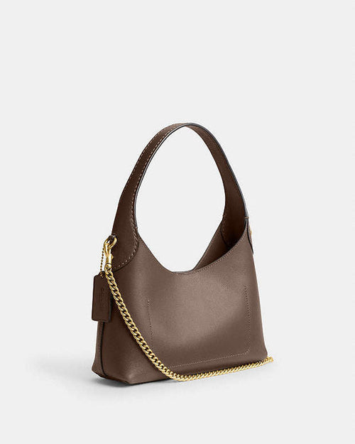 Coach Brooklyn Shoulder Bag 23 Dark stone