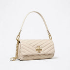 Tory Burch Kira Chevron Shoulder Bag Beige