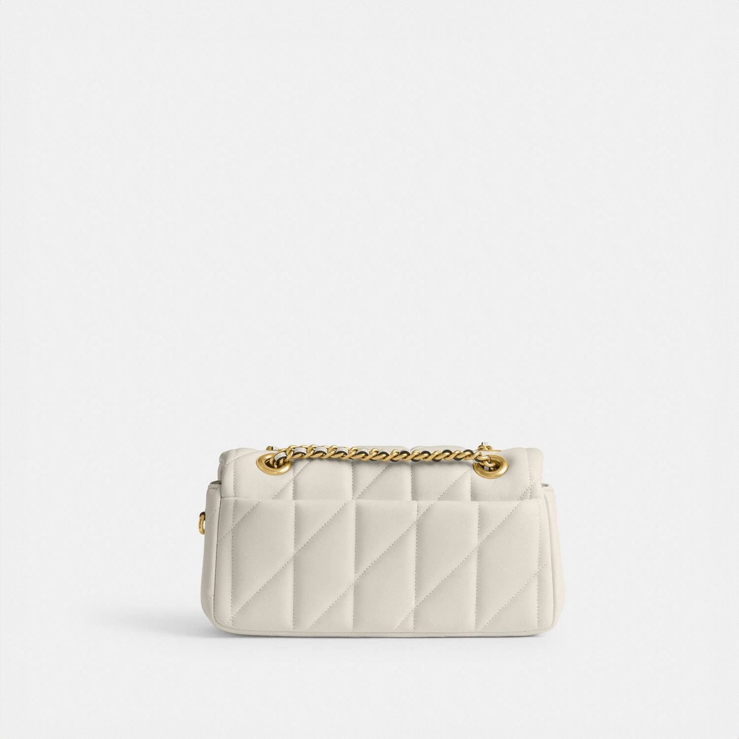 Tabby Shoulder Bag 26 With Quilting white