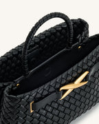Elora Woven Bag - Black