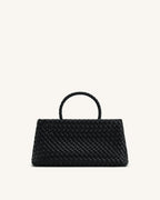Elora Woven Bag - Black
