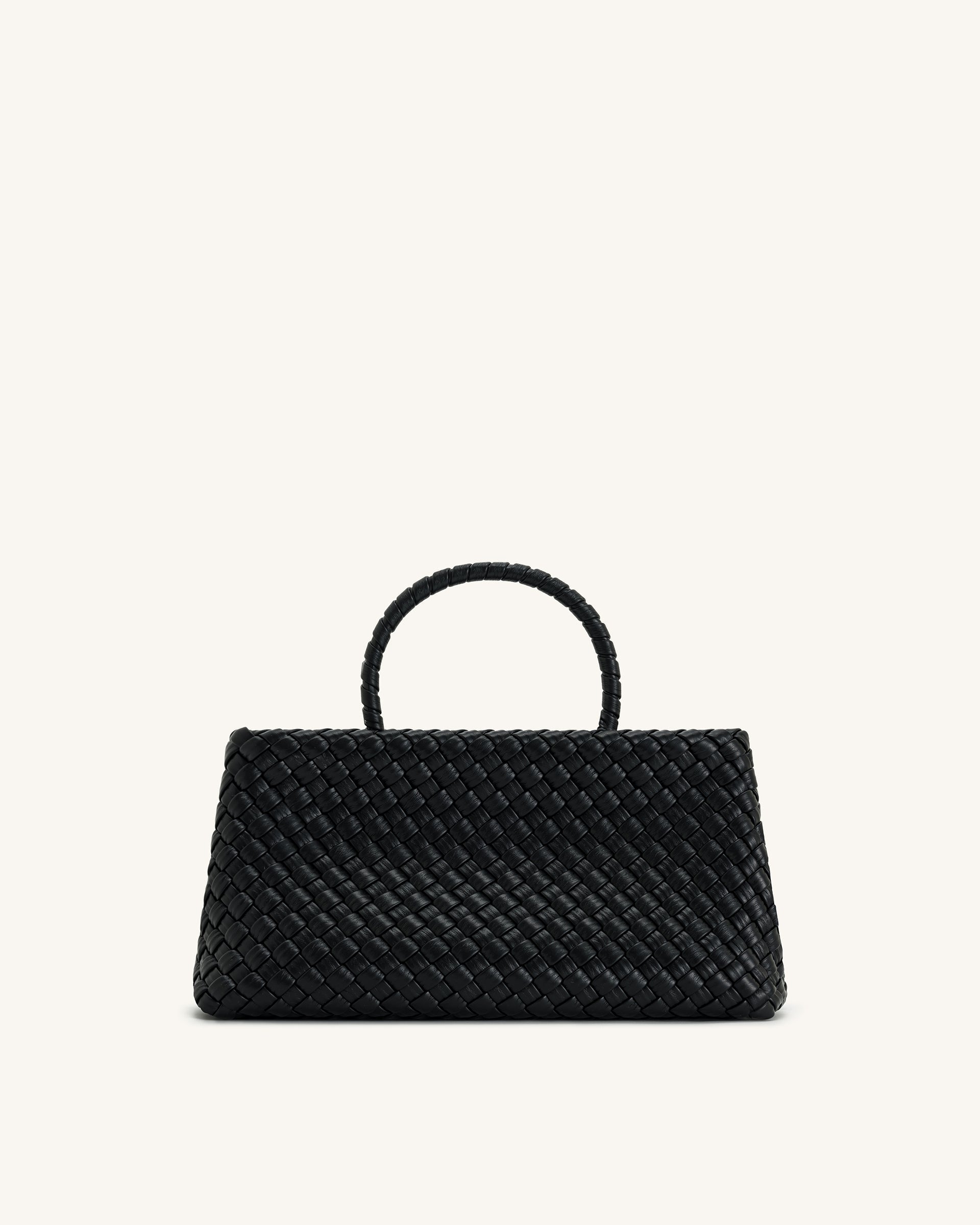 Elora Woven Bag - Black