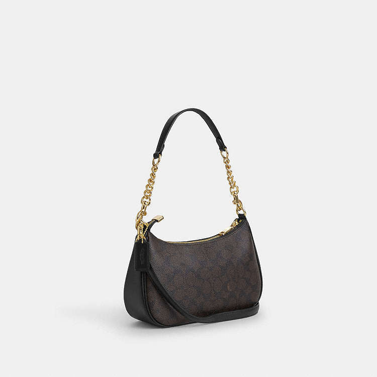 Teri Shoulder Bag signature canvas