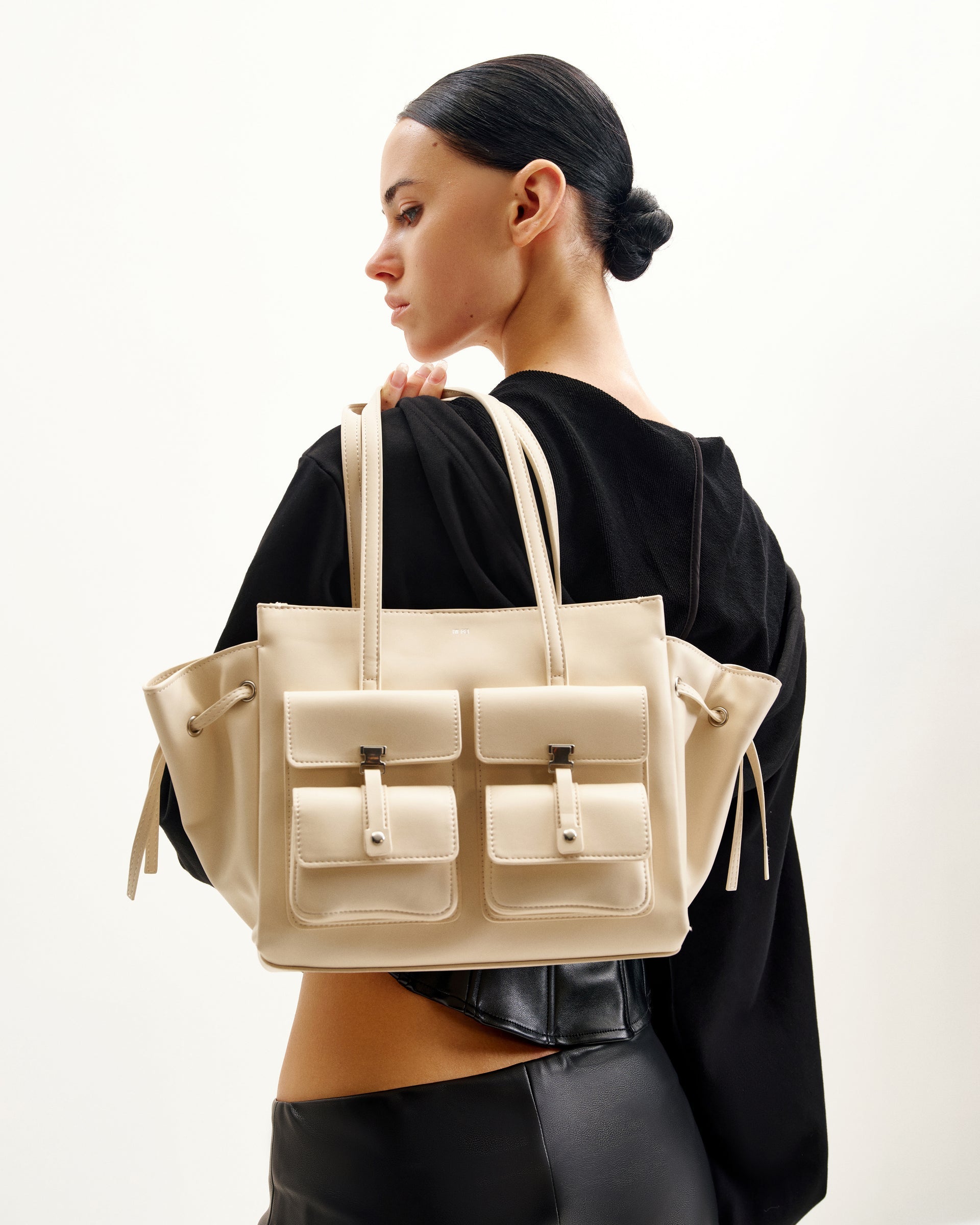 Linda Tote Bag - Ivory