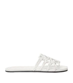 LOEWE
White Leather Petal Anagram Slides
