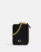 COACH® | Essential Chain Card Case Black