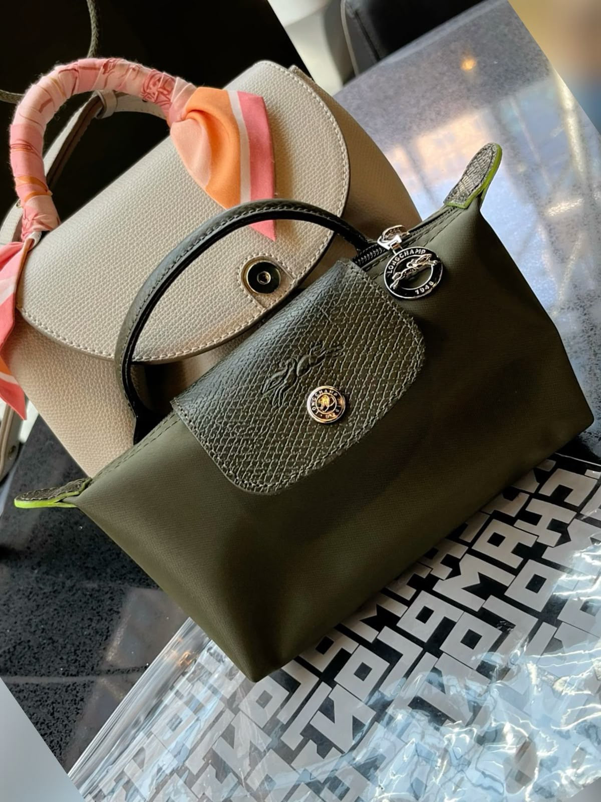 Longchamp Crossbody Bag with Strap (WITH BRAND LOGO)