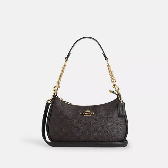 Teri Shoulder Bag signature canvas