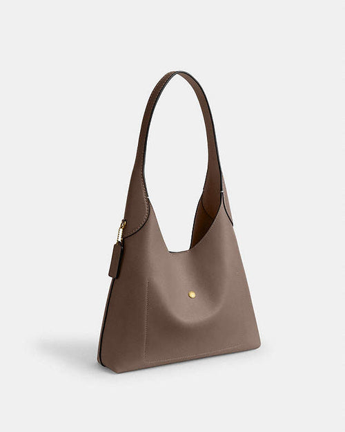 Coach Brooklyn Shoulder Bag 28 Dark stone