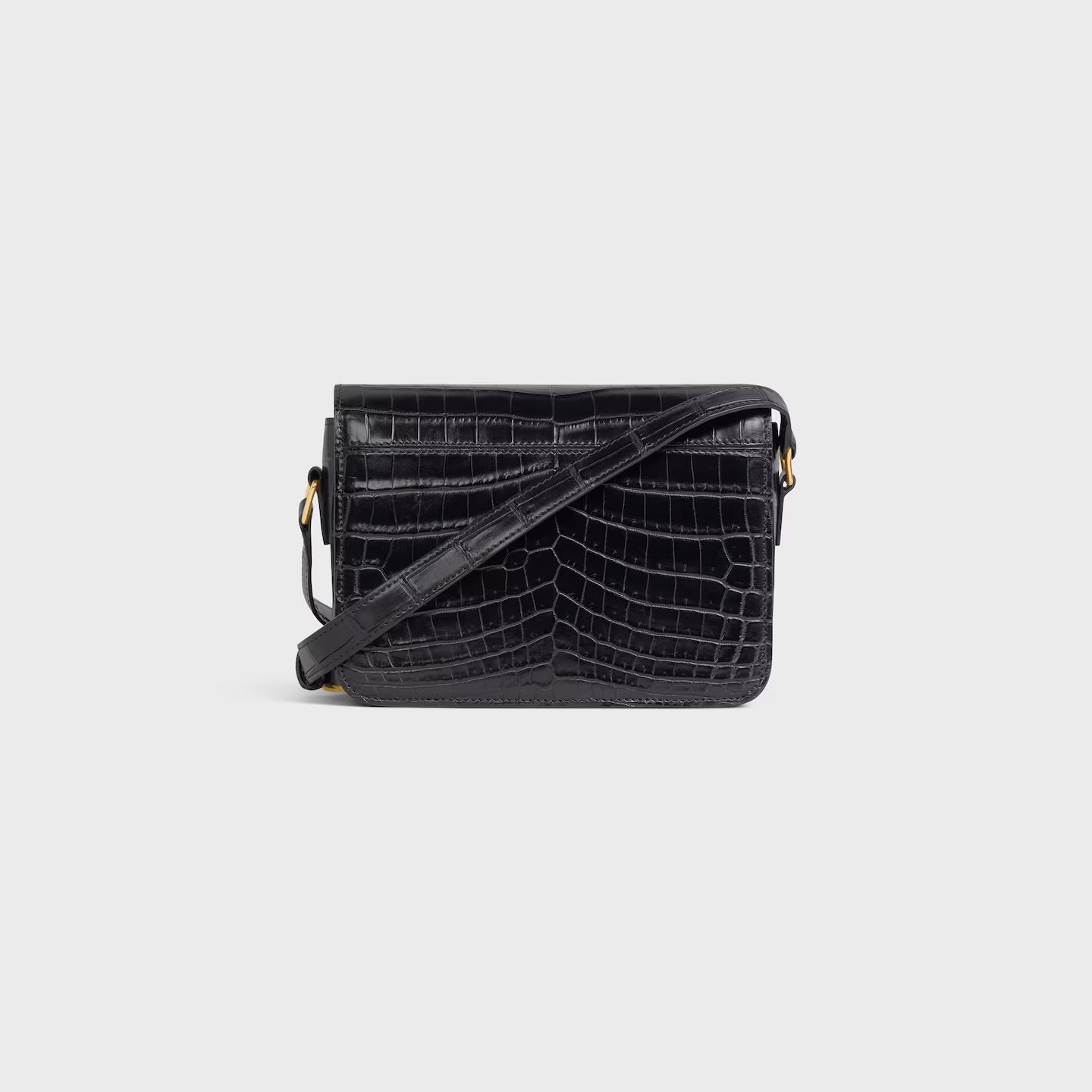 Celine TEEN TRIOMPHE BAG IN CROCODILE