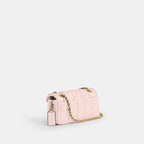 Tabby Shoulder Bag 26 With Quilting blush pink