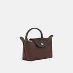 Longchamp Le Pliage Green Pouch With Handle