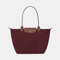 Longchamp Tote LARGE - Burgandy (WITH BRAND LOGO)