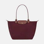 Longchamp Tote LARGE - Burgandy (WITH BRAND LOGO)