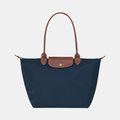 Longchamp Tote LARGE - Blue (WITH BRAND LOGO)