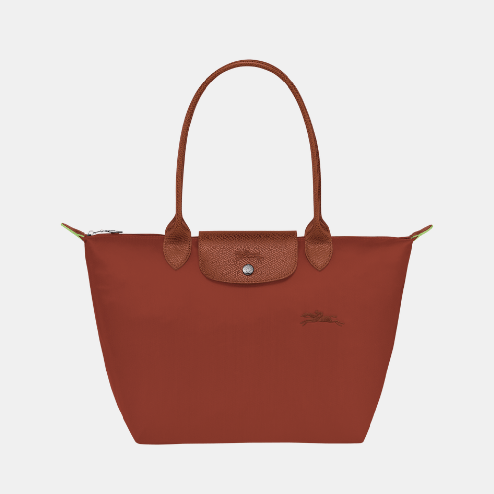 Longchamp Le Pliage Green Tote Bag (Chestnut)