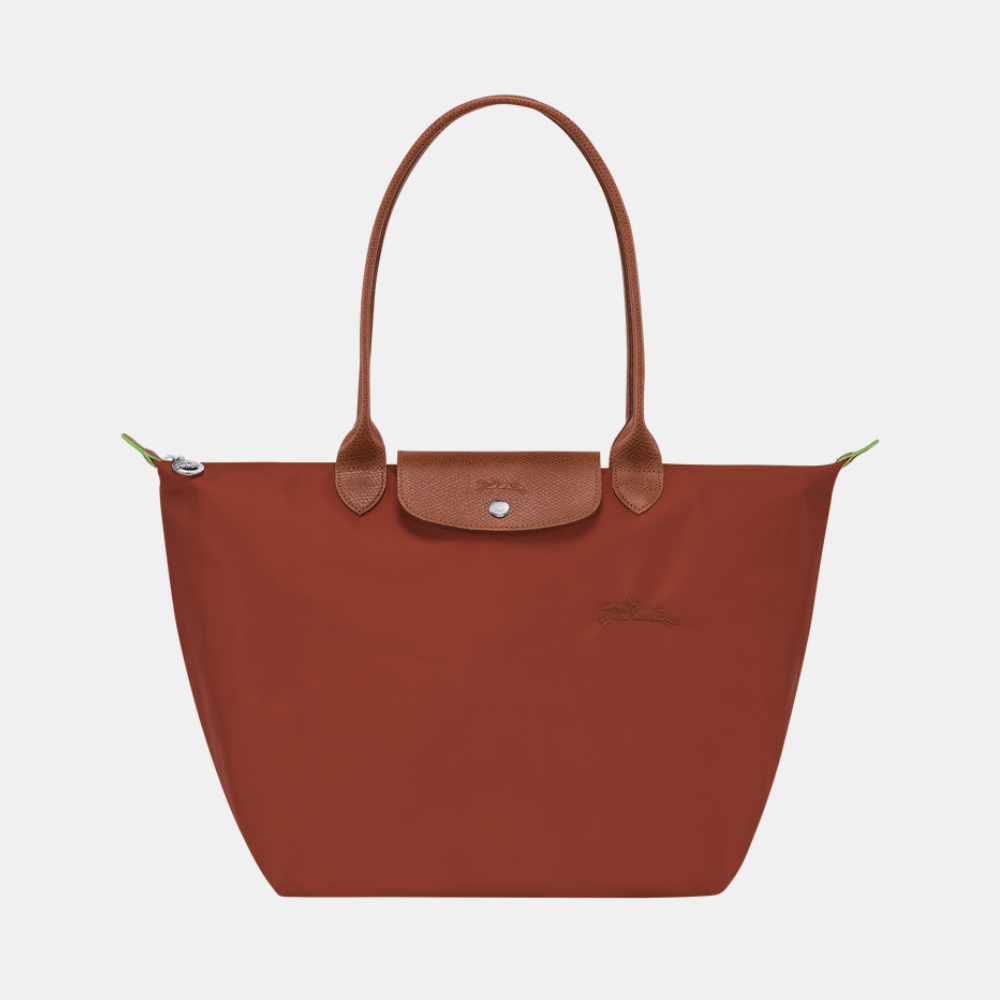 Longchamp Le Pliage Green Tote Bag (Chestnut)