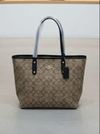 Coach - Signature Tote Bag Dark Beige