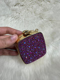 Crystal Clutch Purple