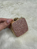 Crystal Clutch Box Pink