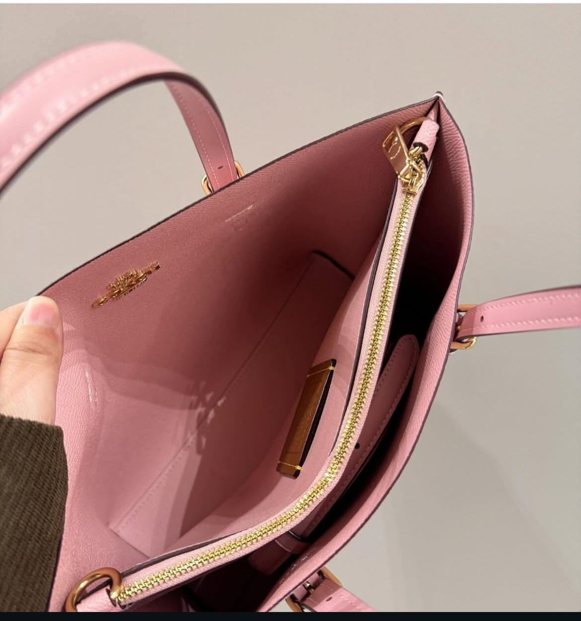Coach Mollie Tote Bag Pink