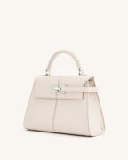 JW PEI Elise Top Handle Bag White