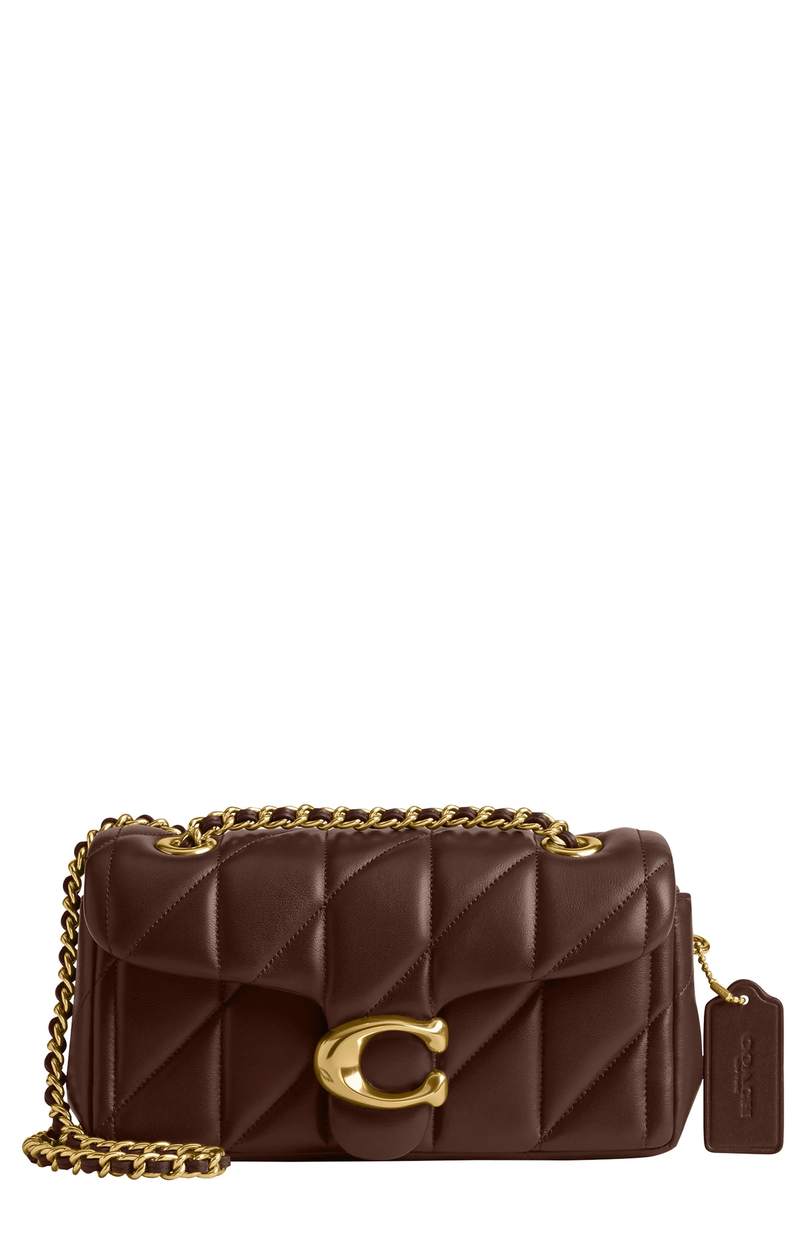 Coach Quilted Tabby shoulder bag Brown
