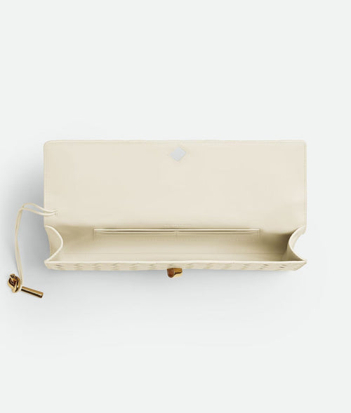 Bottega Veneta Inspired Clutch Sea Salt
