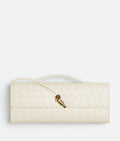 Bottega Veneta Inspired Clutch Sea Salt