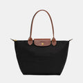 Longchamp Tote MEDIUM - Black (WITH BRAND LOGO)