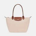 Longchamp Tote MEDIUM - Paper White (WITH BRAND LOGO)