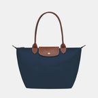 Longchamp Tote MEDIUM - Blue (WITH BRAND LOGO)