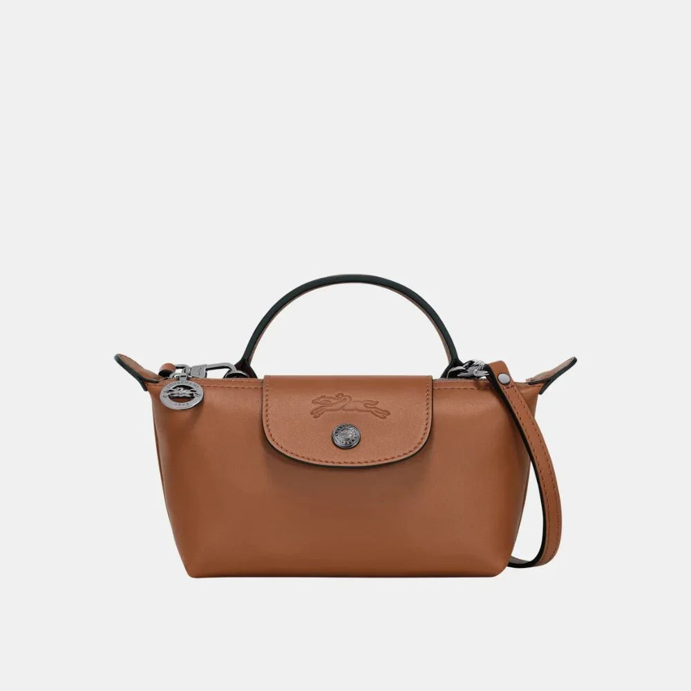 Longchamp Le Pliage Xtra XS Leather Pouch