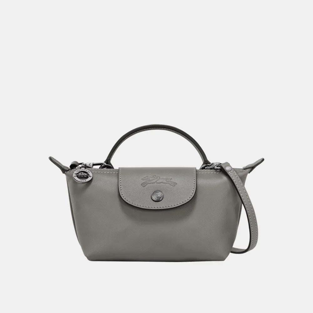 Longchamp Le Pliage Xtra XS Leather Pouch