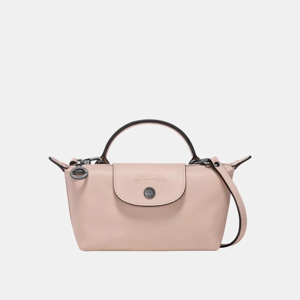 Longchamp Le Pliage Xtra XS Leather Pouch