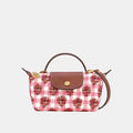 Longchamp Le Pliage Floral XS Pouch (Green)