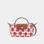 Longchamp Le Pliage Floral XS Pouch (Green)
