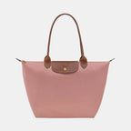 Longchamp Tote Medium - Pink Tea (WITH BRAND LOGO)