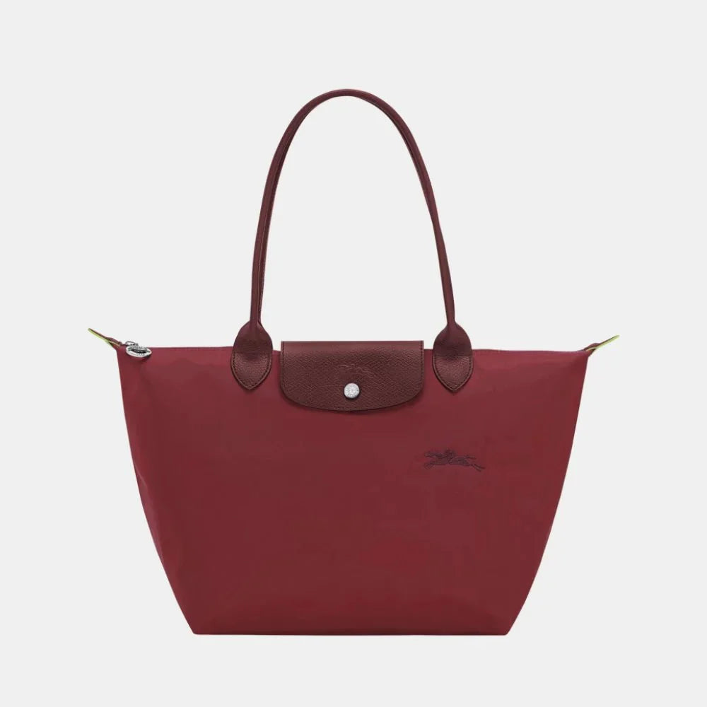 Longchamp Le Pliage Green Tote Bag (Pomegranate)